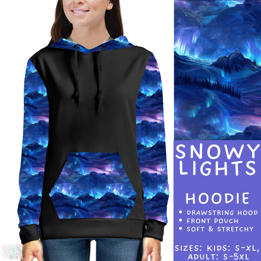 Batch #435 - Winter Wonderland 3 - Closes 10/23 - ETA early/mid Dec - Snowy Lights Hoodie