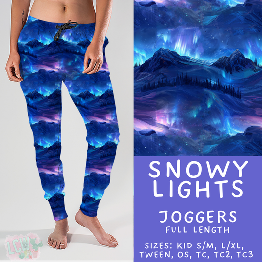 Batch #435 - Winter Wonderland 3 - Closes 10/23 - ETA early/mid Dec - Snowy Lights Joggers