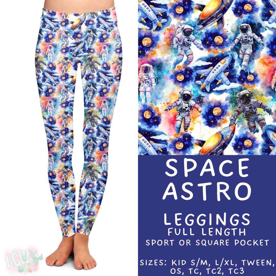 Batch #408 - Fun Run 14 - Closes 9/5 - ETA mid/late October - Space Astro Full Length Leggings