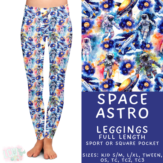 Batch #408 - Fun Run 14 - Closes 9/5 - ETA mid/late October - Space Astro Full Length Leggings