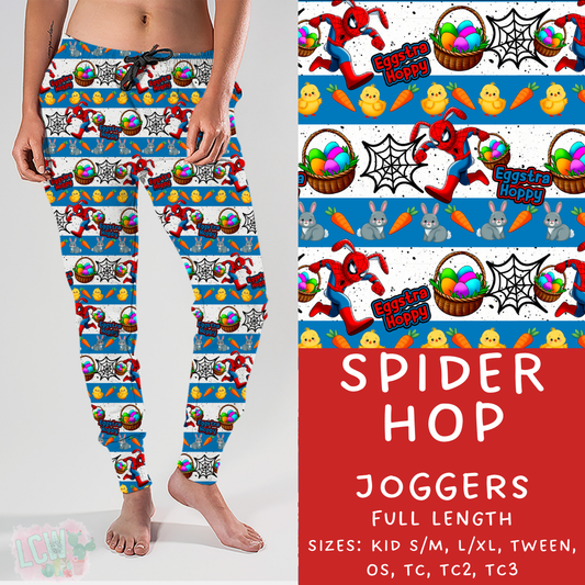 Ready To Ship - Spider Hop - Full Joggers Kids S/M