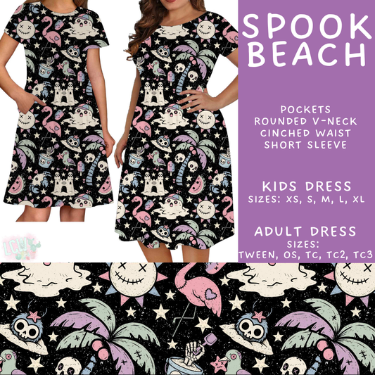 Batch #548 - May Request Run - Closes 6/26 - ETA late August - Spook Beach Adult & Kids Dresses