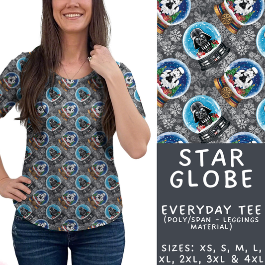 Batch #432 - Winter Globes - Closes 10/17 - ETA early December - Star Globe Everyday Tee