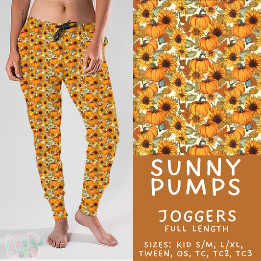 Batch #407 - Fall Fun 2 - Closes 9/4 - ETA mid/late October - Sunny Pumps Joggers