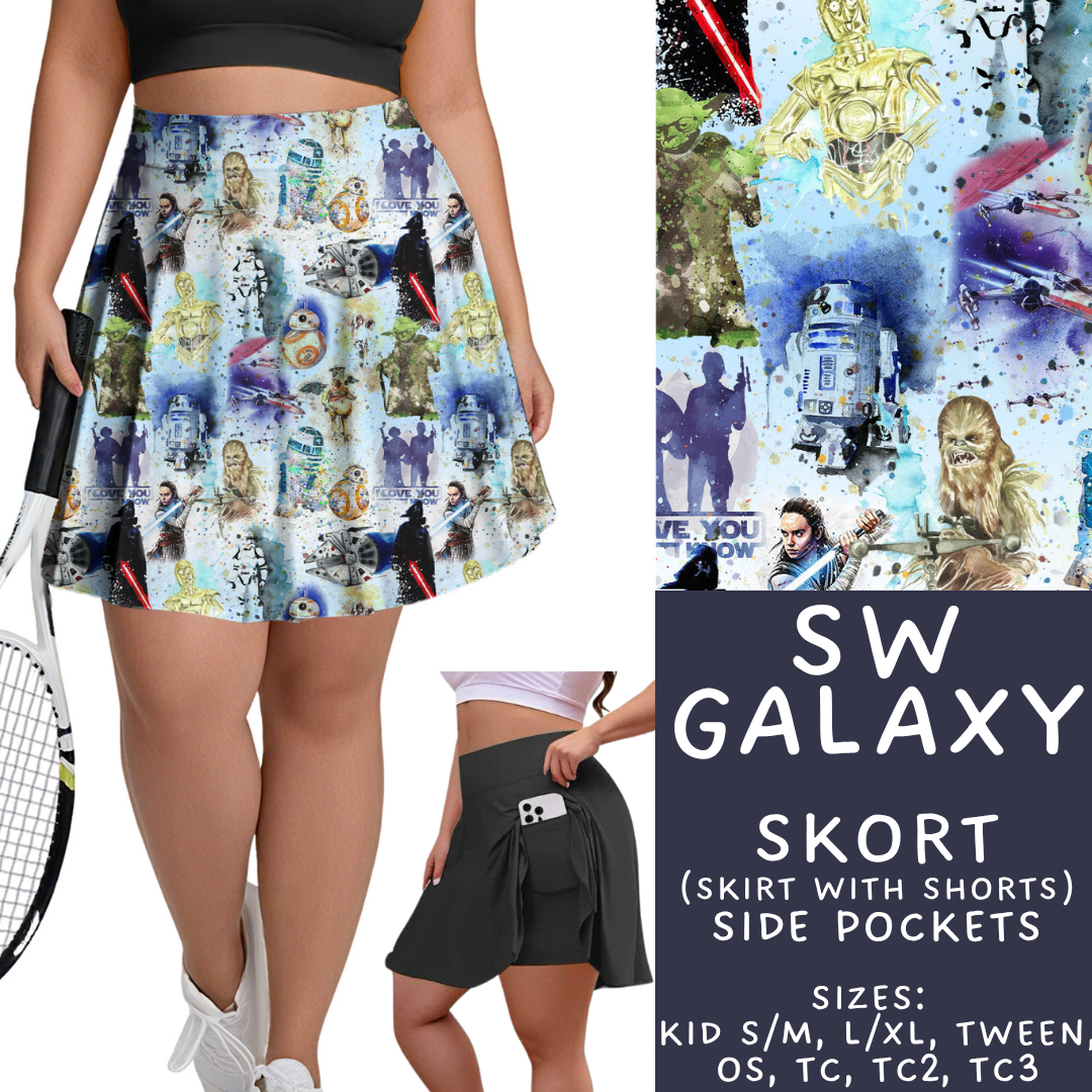 Batch #454 - Cool Characters 10 - Closes 11/26 - ETA mid Jan - SW Galaxy Skort