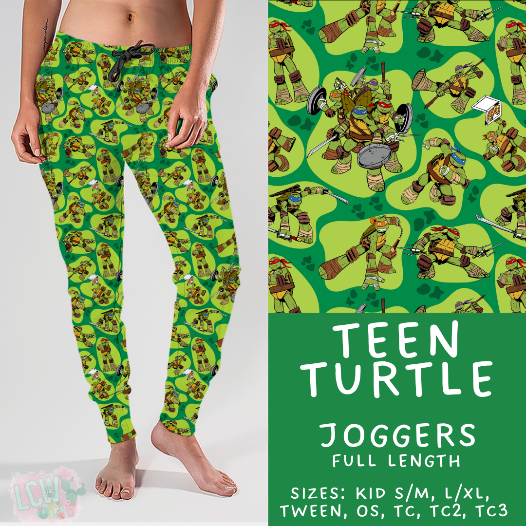 Batch #454 - Cool Characters 10 - Closes 11/26 - ETA mid Jan - Teen Turtle Joggers