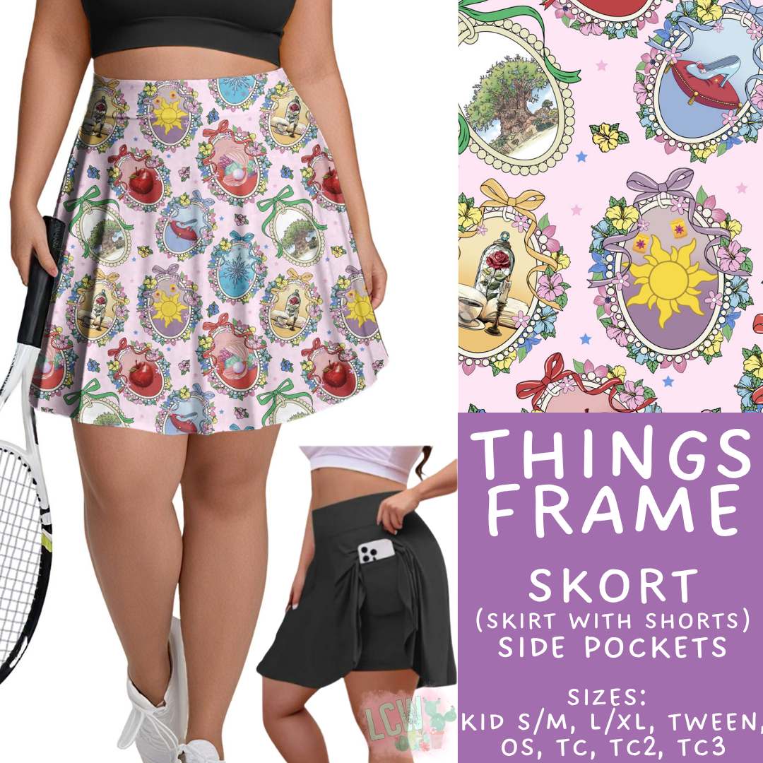 Batch #536 - Frames Collection - Closes 5/29 - ETA late July - Things Frame Skort