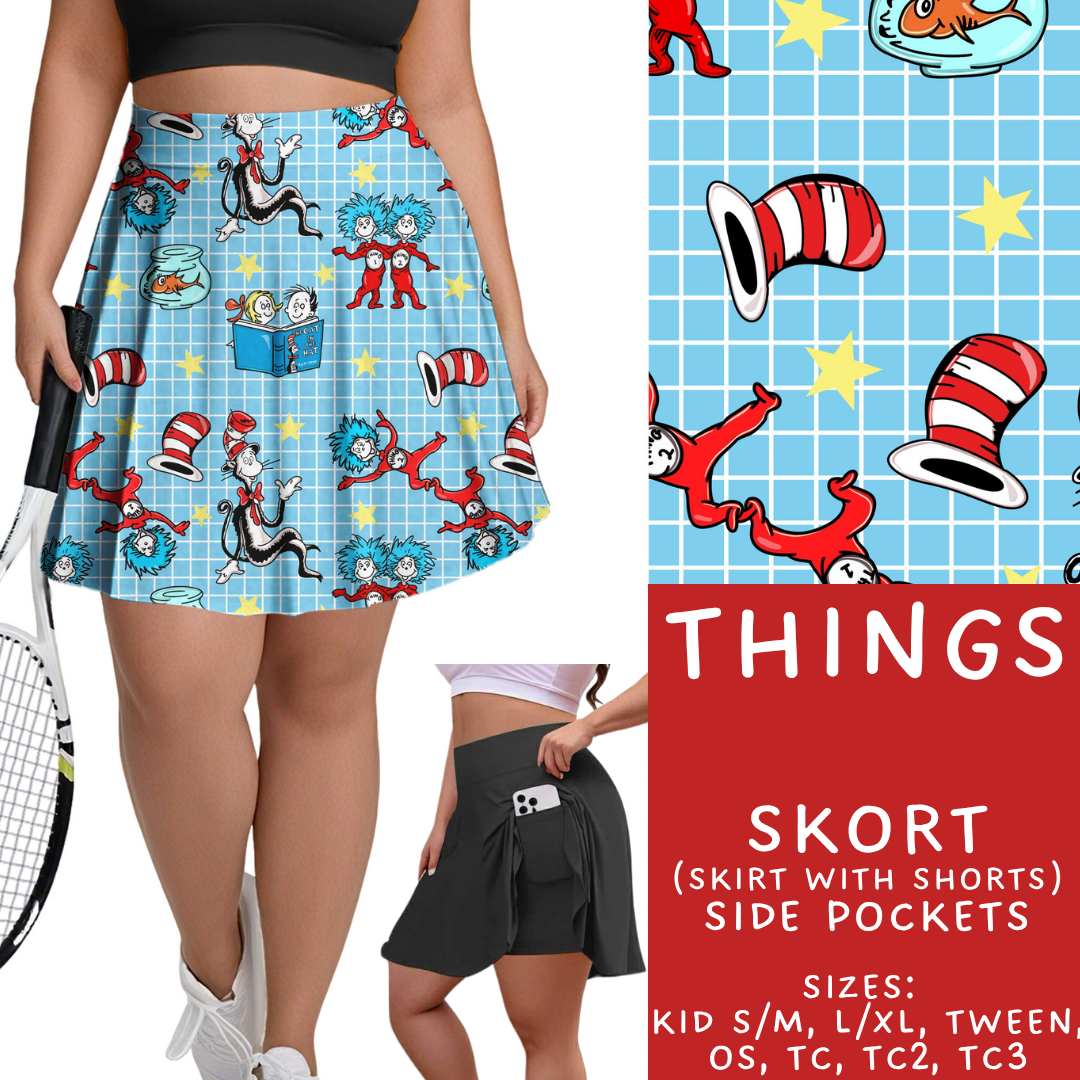 Batch #454 - Cool Characters 10 - Closes 11/26 - ETA mid Jan - Things Skort