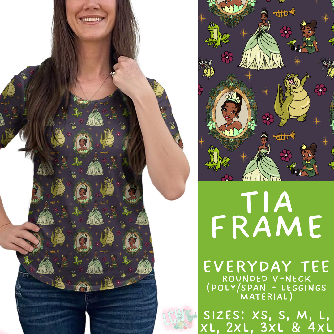 Batch #536 - Frames Collection - Closes 5/29 - ETA late July - Tia Frame Everyday Tee