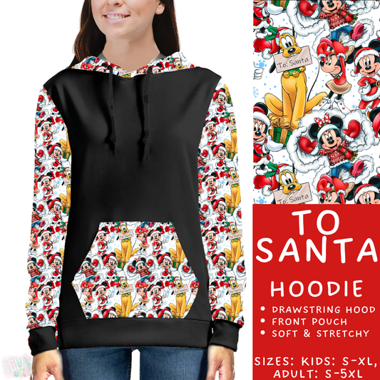 Batch #434 - Magical Christmas - Closes 10/22 - ETA early Dec - To Santa Hoodie