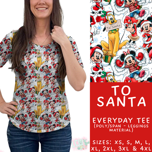 Batch #434 - Magical Christmas - Closes 10/22 - ETA early Dec - To Santa Everyday Tee