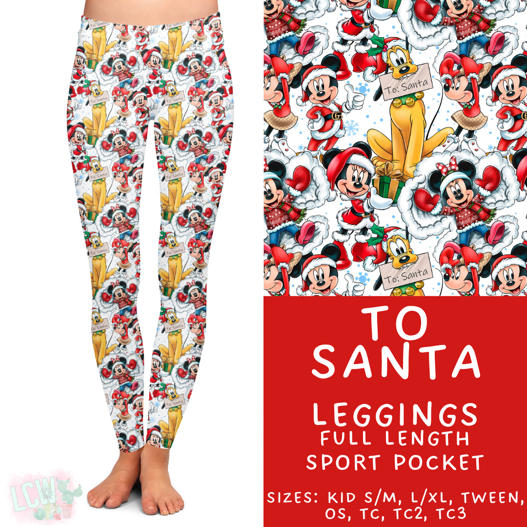 Batch #434 - Magical Christmas - Closes 10/22 - ETA early Dec - To Santa Full Length Leggings