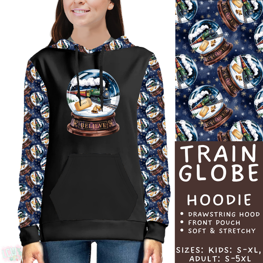 Batch #432 - Winter Globes - Closes 10/17 - ETA early December - Train Globe Hoodie