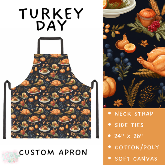 Batch #405 - Oh My Gourd, Let's Bake! - Closes 9/1 - ETA mid/late October - Turkey Day Apron