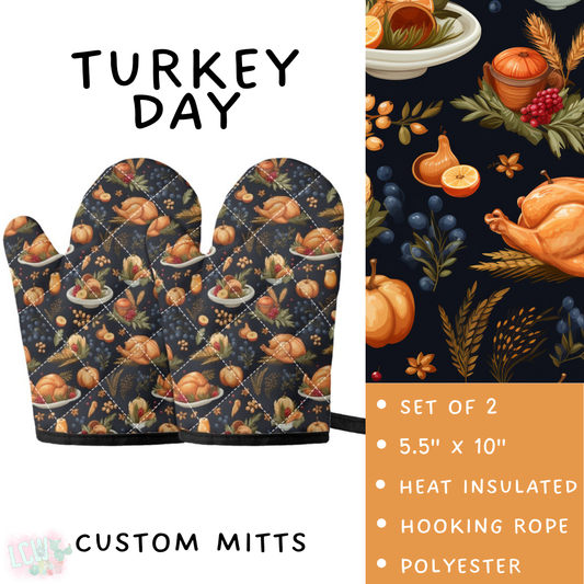 Batch #405 - Oh My Gourd, Let's Bake! - Closes 9/1 - ETA mid/late October - Turkey Day Oven Mitts