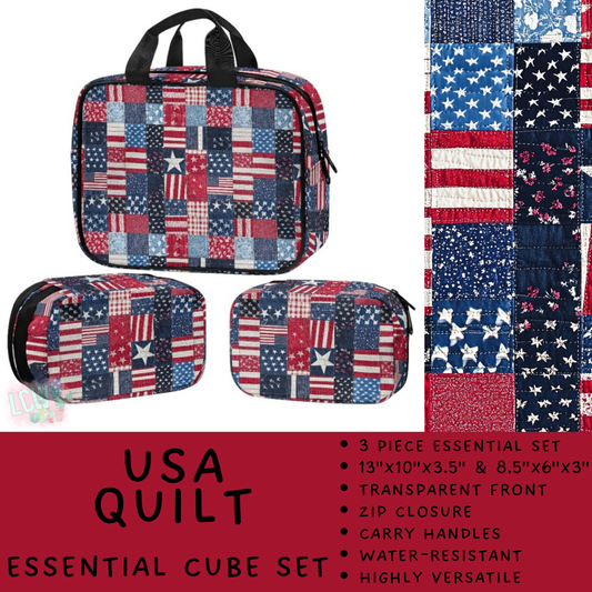 Batch #539 - Essential Cube Sets 3 - Closes 6/5 - ETA early August - USA Quilt Essential Cube Set