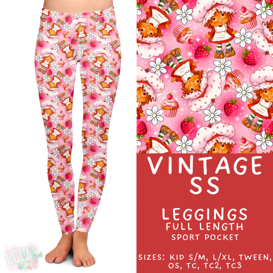 Batch #461 - October Request Run - Closes 12/9 - ETA late Jan - Vintage SS Full Length Leggings