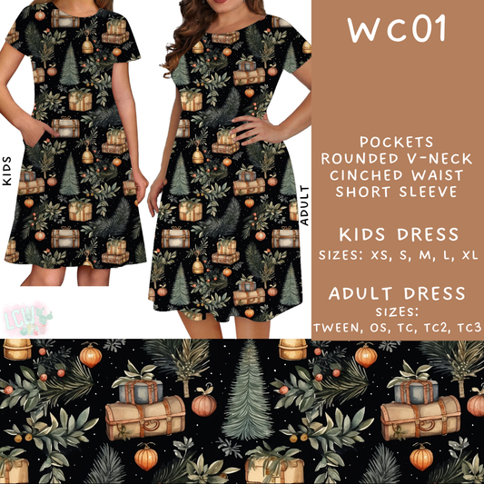 Ready To Ship - WC01 Adult Dress - TC