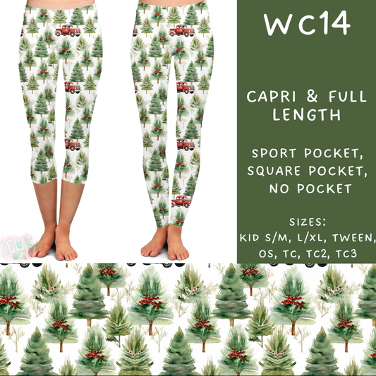 Ready To Ship - WC14 Capri Length Leggings TC