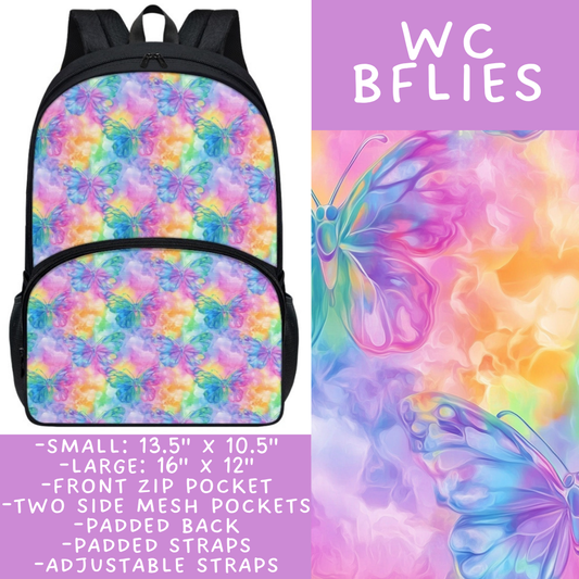 Batch #545 - Back to School 3 - Closes 6/19 - ETA early/mid August - WC BFlies Backpacks