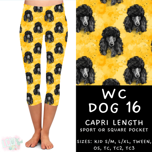 Ready to Ship - WC DOG 16 Capri Length Leggings - OS Sport Pocket