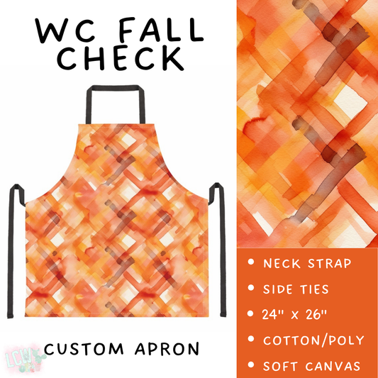 Batch #405 - Oh My Gourd, Let's Bake! - Closes 9/1 - ETA mid/late October - WC Fall Check Apron