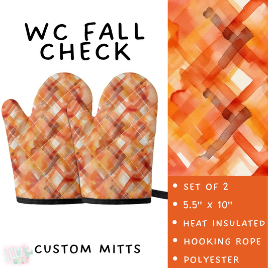 Batch #405 - Oh My Gourd, Let's Bake! - Closes 9/1 - ETA mid/late October - WC Fall Check Oven Mitts
