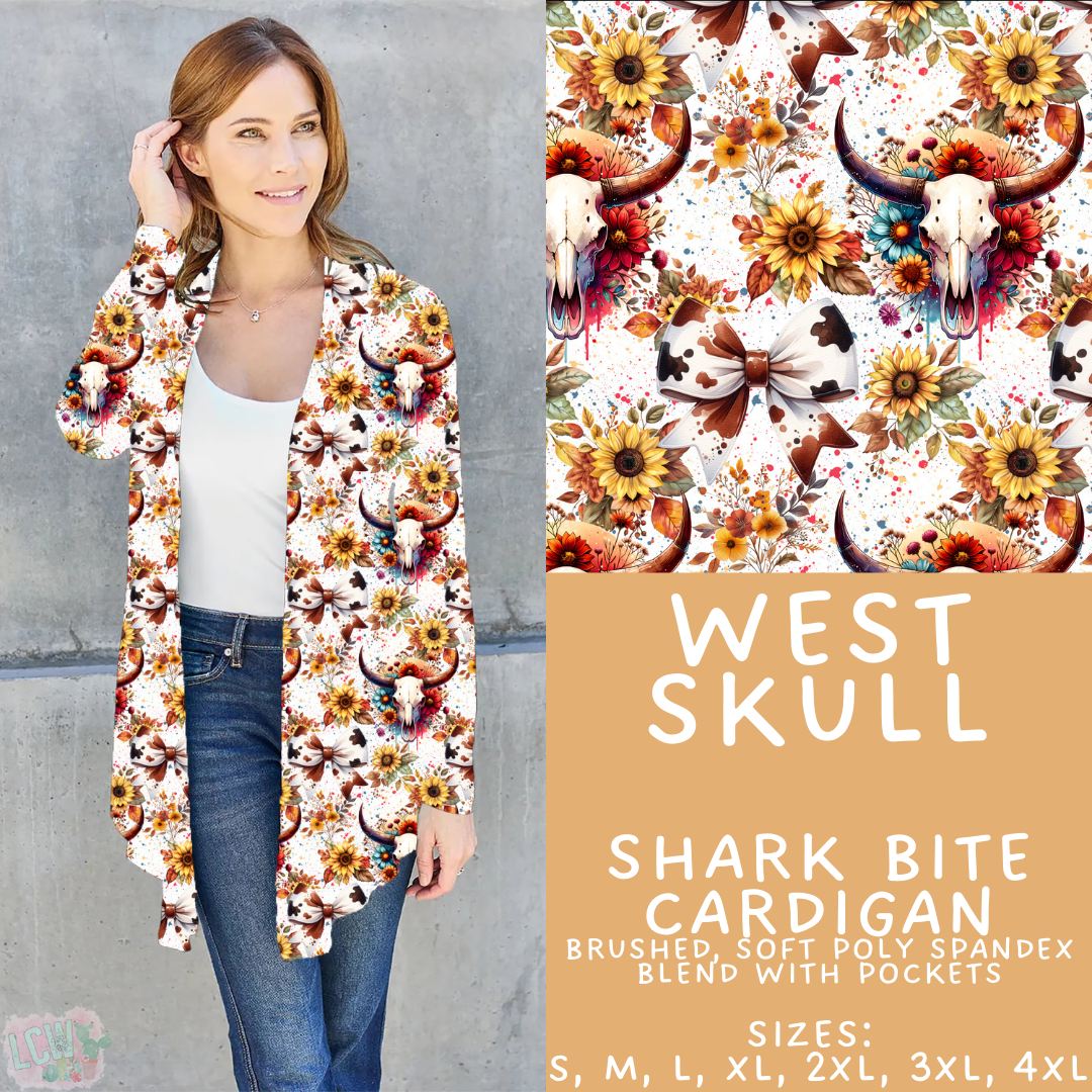 Batch #461 - October Request Run - Closes 12/9 - ETA late Jan - West Skull Cardigan