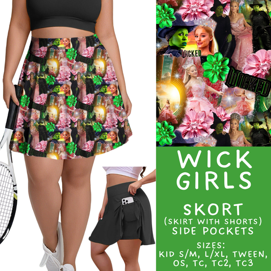 Batch #370 - Fun Run 12 - Closes 7/8 - ETA early Sept - Wick Girls Skort