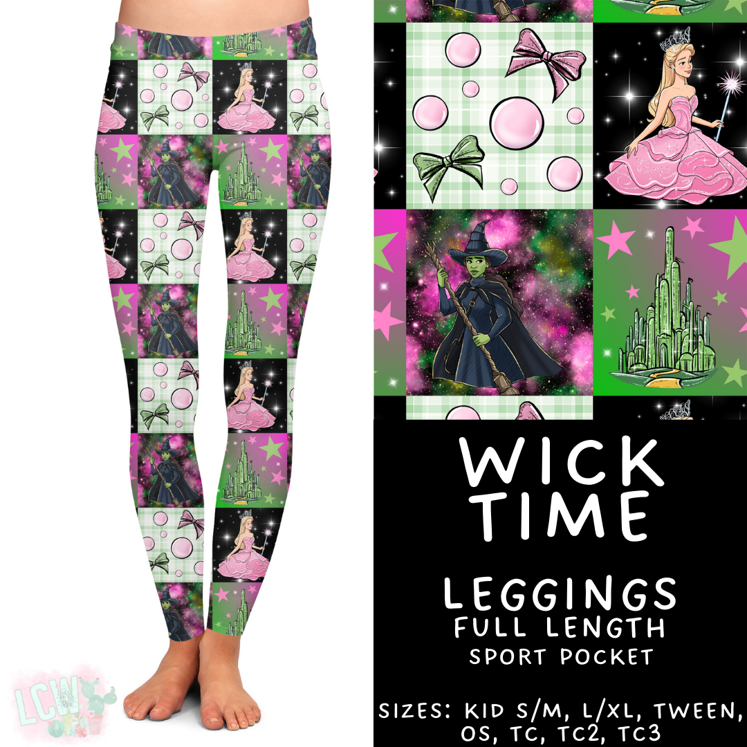 Batch #461 - October Request Run - Closes 12/9 - ETA late Jan - Wick Time Full Length Leggings