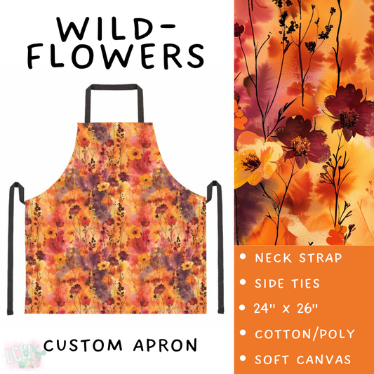 Batch #405 - Oh My Gourd, Let's Bake! - Closes 9/1 - ETA mid/late October - Wildflowers Apron