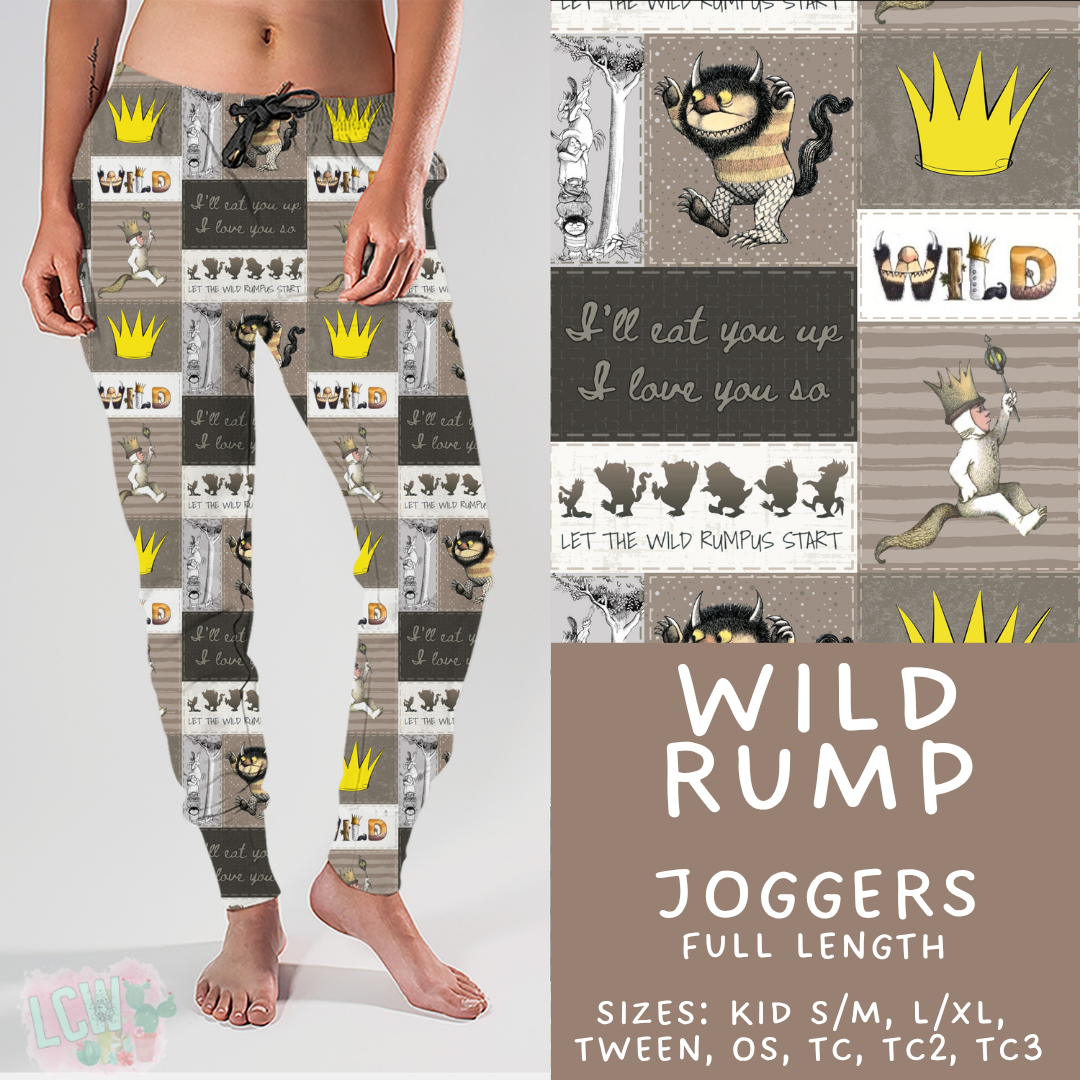 Ready to Ship Wild Rump Joggers - TC
