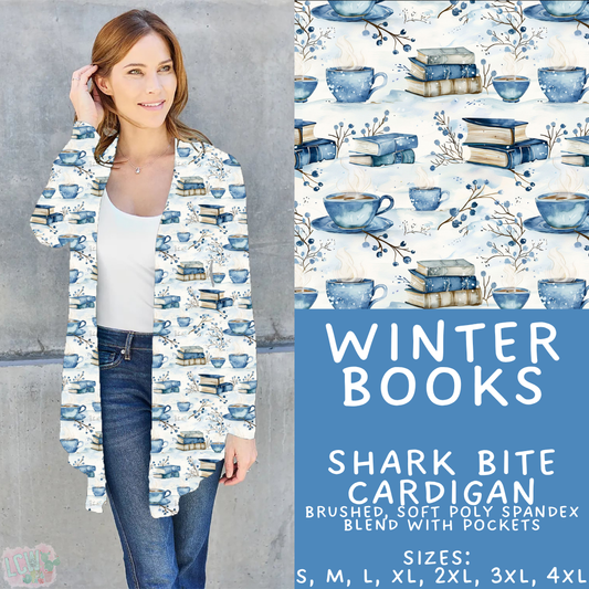 Batch #435 - Winter Wonderland 3 - Closes 10/23 - ETA early/mid Dec - Winter Books Cardigan