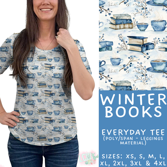 Batch #435 - Winter Wonderland 3 - Closes 10/23 - ETA early/mid Dec - Winter Books Everyday Tee