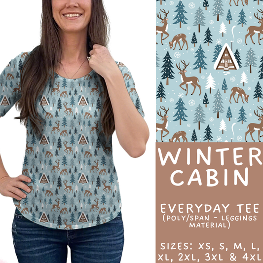 Batch #433 - Winter Cabin - Closes 10/20 - ETA early Dec - Winter Cabin Everyday Tee