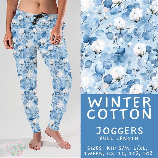 Batch #435 - Winter Wonderland 3 - Closes 10/23 - ETA early/mid Dec - Winter Cotton Joggers