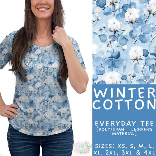 Batch #435 - Winter Wonderland 3 - Closes 10/23 - ETA early/mid Dec - Winter Cotton Everyday Tee