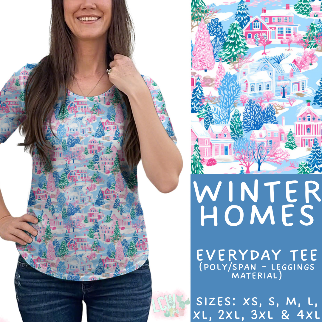 Batch #435 - Winter Wonderland 3 - Closes 10/23 - ETA early/mid Dec - Winter Homes Everyday Tee