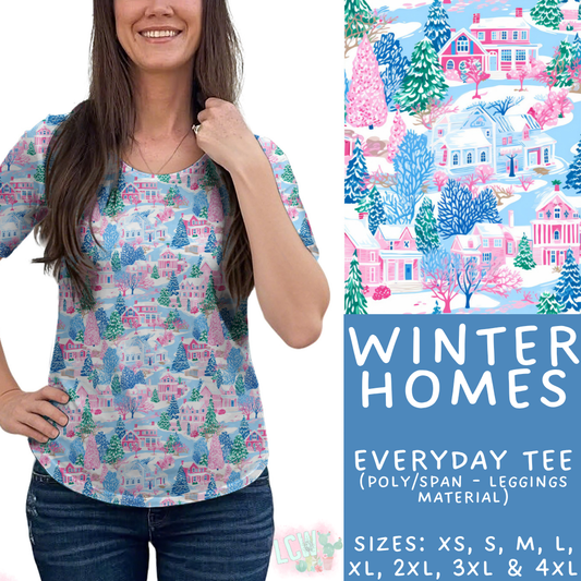 Batch #435 - Winter Wonderland 3 - Closes 10/23 - ETA early/mid Dec - Winter Homes Everyday Tee