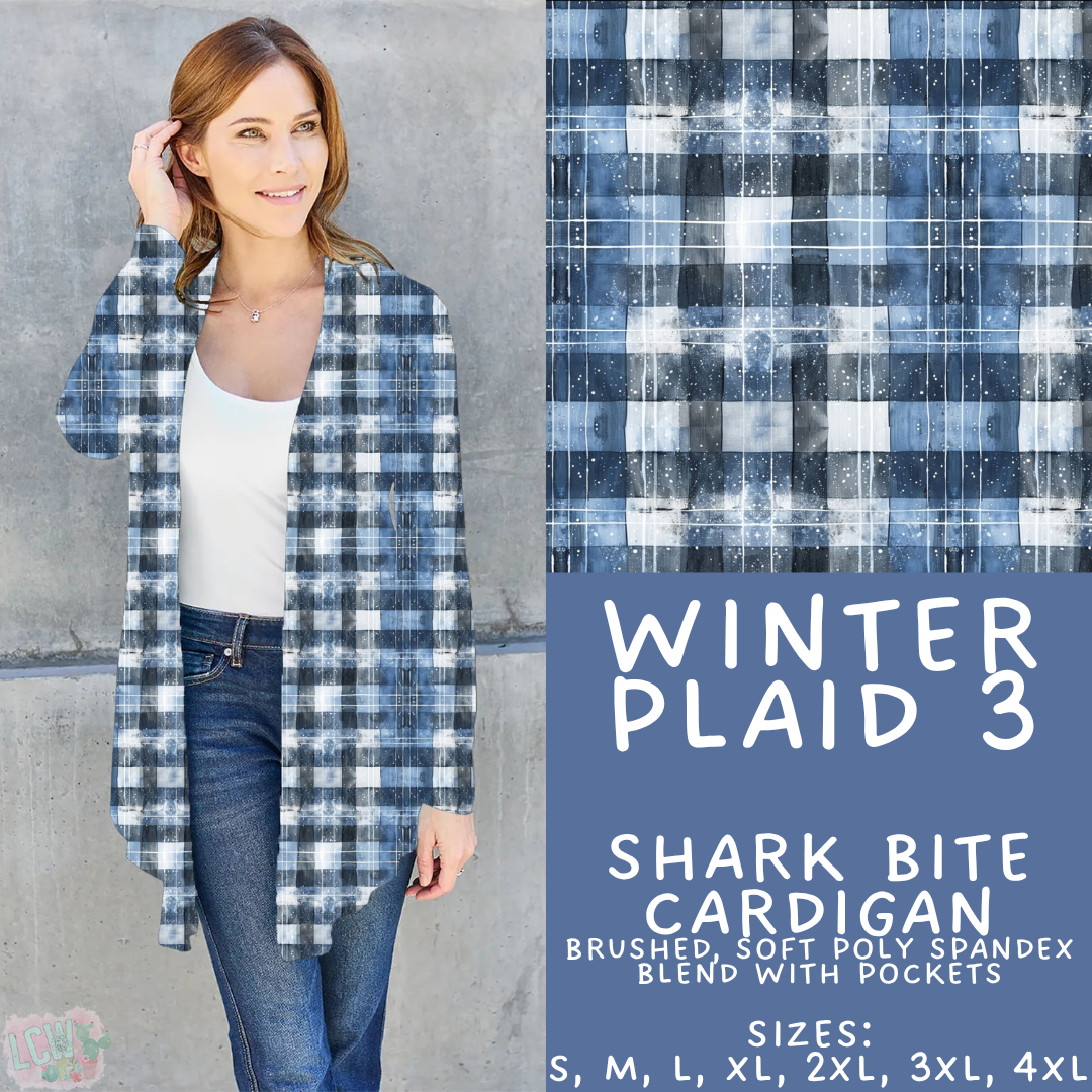 Batch #435 - Winter Wonderland 3 - Closes 10/23 - ETA early/mid Dec - Winter Plaid 3 Cardigan