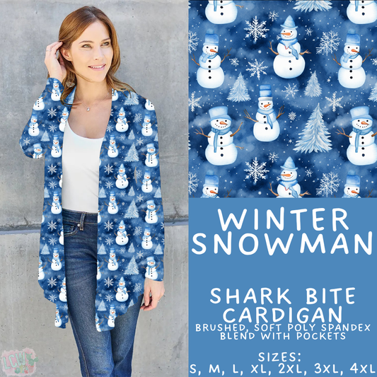 Batch #435 - Winter Wonderland 3 - Closes 10/23 - ETA early/mid Dec - Winter Snowman Cardigan