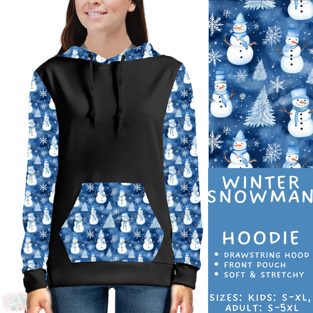 Batch #435 - Winter Wonderland 3 - Closes 10/23 - ETA early/mid Dec - Winter Snowman Hoodie