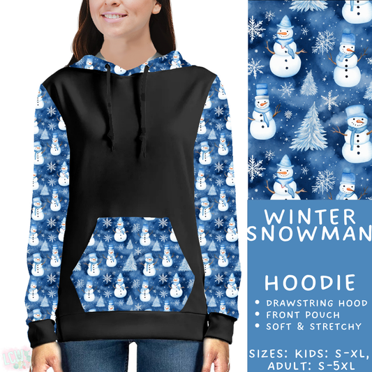 Batch #435 - Winter Wonderland 3 - Closes 10/23 - ETA early/mid Dec - Winter Snowman Hoodie