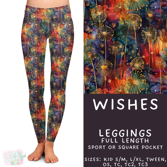 Batch #408 - Fun Run 14 - Closes 9/5 - ETA mid/late October - Wishes Full Length Leggings