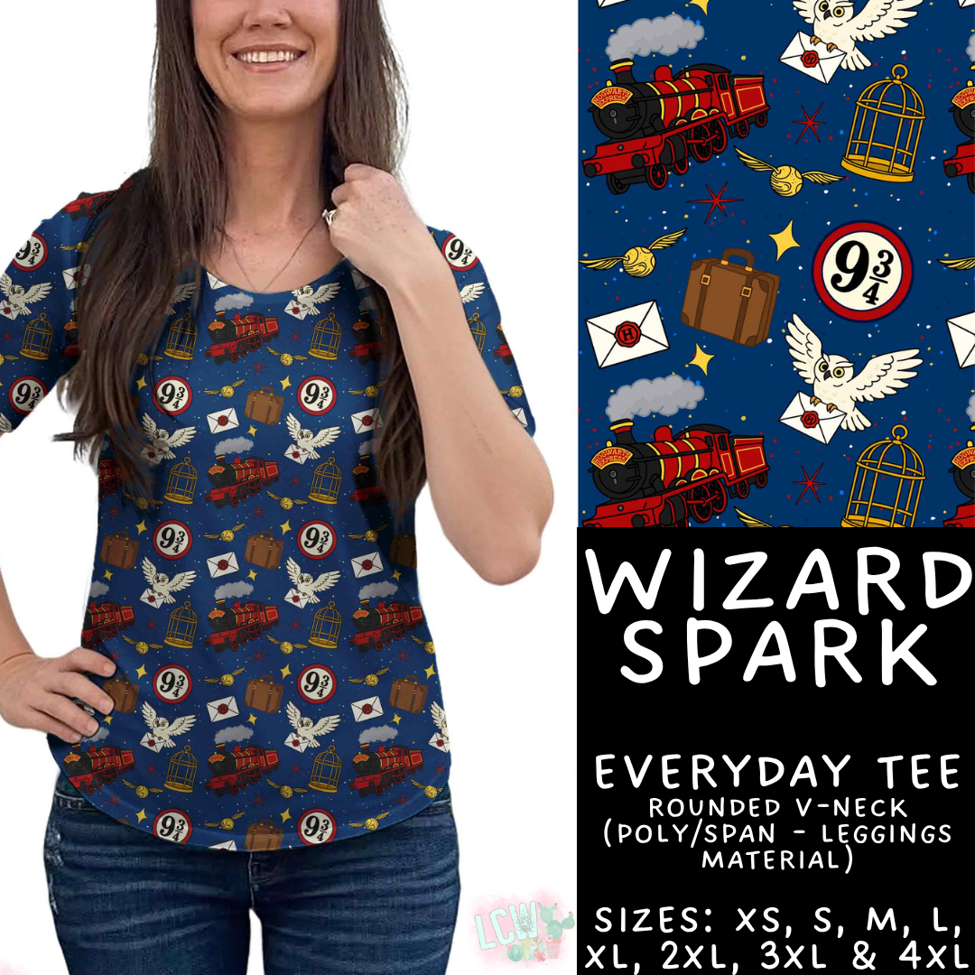 Batch #544 - Cool Characters 16 - Closes 6/17 - ETA mid August - Wizard Spark Everyday Tee