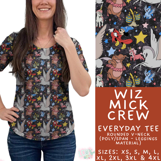 Batch #541 - Magical Faves 21 - Closes 6/10 - ETA mid August - Wiz Mick Crew Everyday Tee