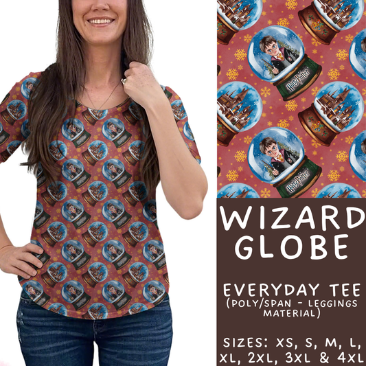 Batch #432 - Winter Globes - Closes 10/17 - ETA early December - Wizard Globe Everyday Tee