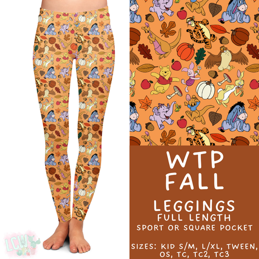 Batch #404 - Magical Fall 2 - Closes 8/29 - ETA mid/late October - WTP Fall Full Length Leggings