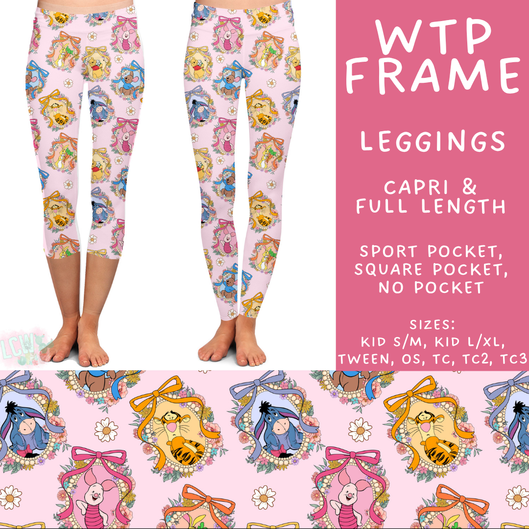 Batch #536 - Frames Collection - Closes 5/29 - ETA late July - WTP Frame Full and Capri Length Leggings