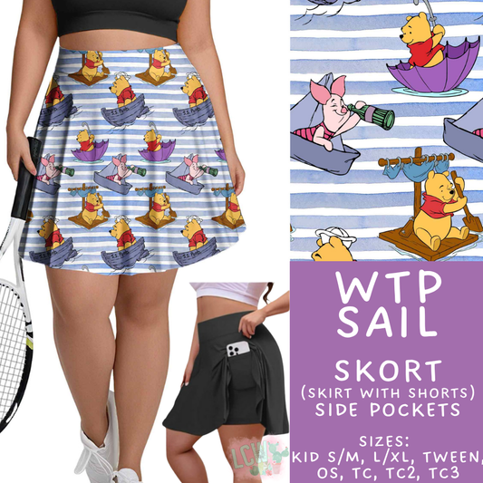Batch #541 - Magical Faves 21 - Closes 6/10 - ETA mid August - WTP Sail Skort